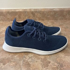 Allbirds OTR TR Men's Blue Tree Runners Low Top Lace Up Knit Sneaker Sz 8